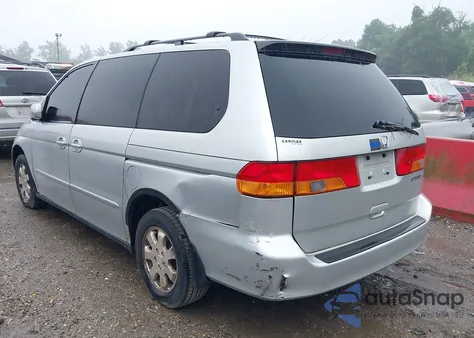 2003 Honda Odyssey Ex-L из США, поврежденный, VIN 5FNRL18023B031779